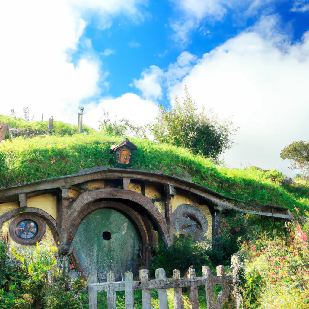 Hobbiton Movie Set